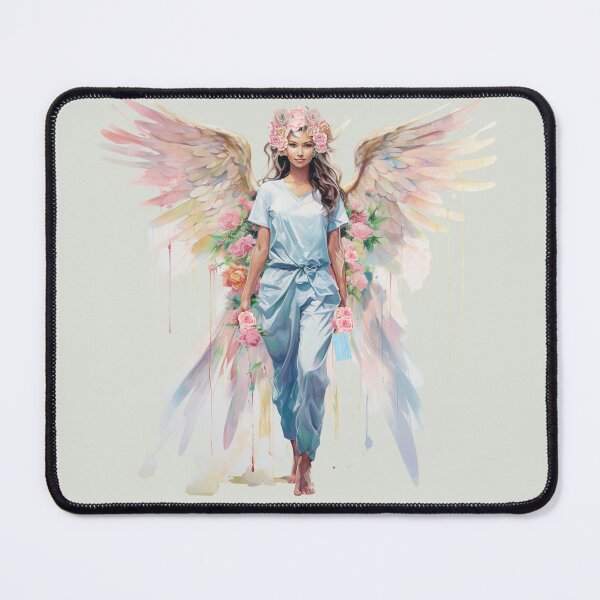 Item preview, Nurse with Angel Wings designed and sold by Joanne Ettles.