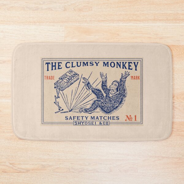 Item preview, The Clumsy Monkey Safety Matches designed and sold by Corinne Alexa Jackson.