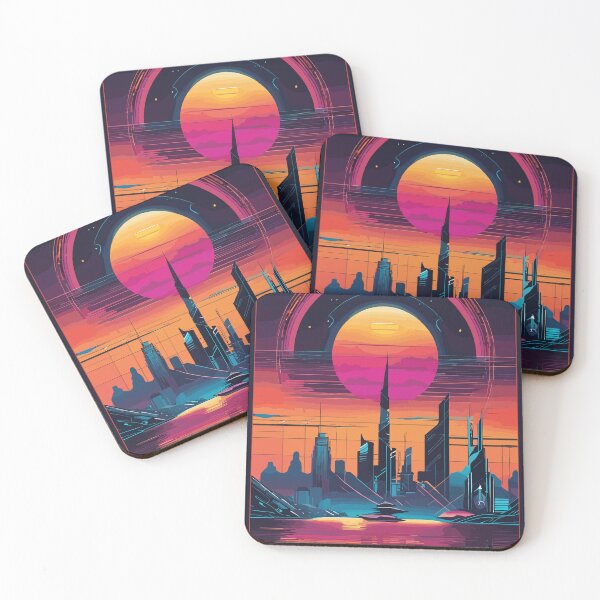Item preview, Futuristic City 001 designed and sold by manifestroots.