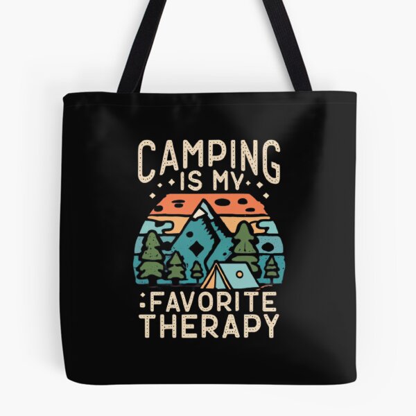 Item preview, Camping Is My Favorite Therapy designed and sold by MillenniumDrip.