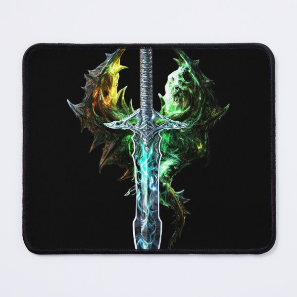 Item preview, Fantasy Fiction - Enchanted Dragon Blade designed and sold by Fantasy Masterpiece.