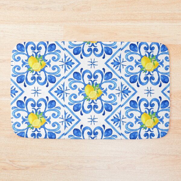 Item preview, Italian Blue tile designed and sold by AmyCreats.