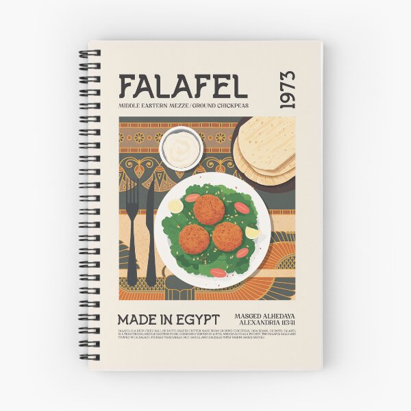 Item preview, Egypt Falafel Wall Art designed and sold by SurfolioPrints.