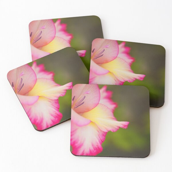 Item preview, Gladiolus Dreaming Over Green designed and sold by Joy Watson - Natural Light Photography .