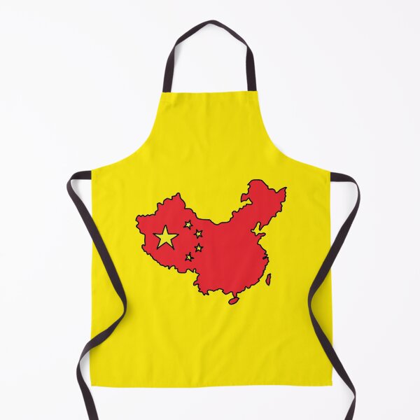 Item preview, China country shape flag designed and sold by Rachael Taylor.