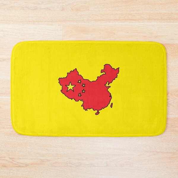 Item preview, China country shape flag designed and sold by zenithcreative.