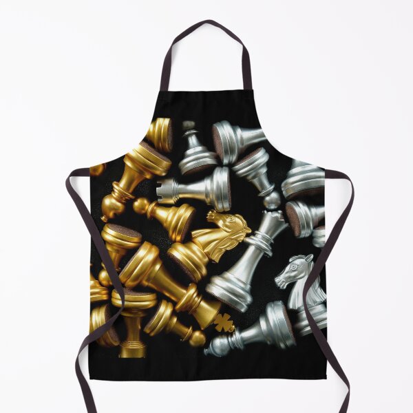 Item preview, Chess Showdown, Battle for Supremacy - Gold and Silver Chess Set Pieces designed and sold by sweeann.