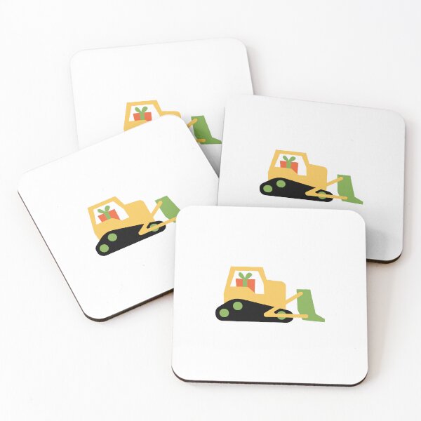 Item preview, Bulldozer with a gift designed and sold by ridnaledesigner.