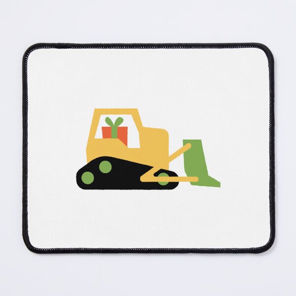 Item preview, Bulldozer with a gift designed and sold by ridnaledesigner.