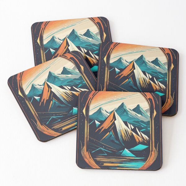 Item preview, Mountains 002 designed and sold by manifestroots.