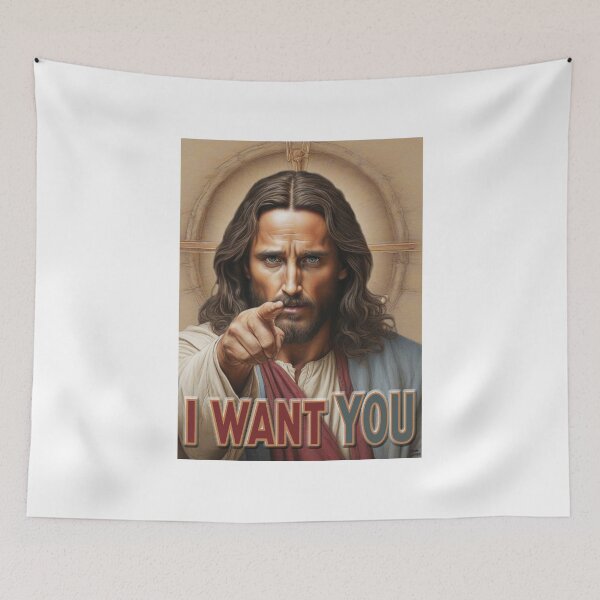 Item preview, I Want You; Jesus Christ; Son of God; designed and sold by StickerApe.