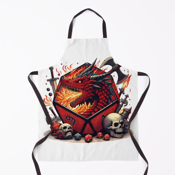 Item preview, Dungeons And Dragons / Dungeons Dice / Red Dragons designed and sold by vectcd.