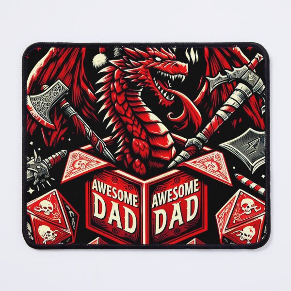 Item preview, Red Dragons Dice Dad designed and sold by vectcd.