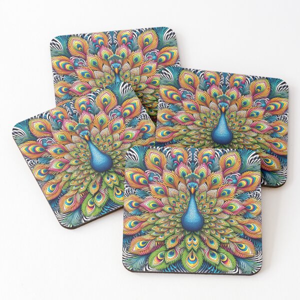 Item preview, Cute Peacock Whimsy Delight designed and sold by Daniel Dudgeon.