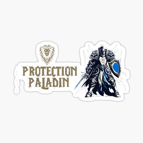 Item preview, Protection Paladin designed and sold by kawaii Cookies.