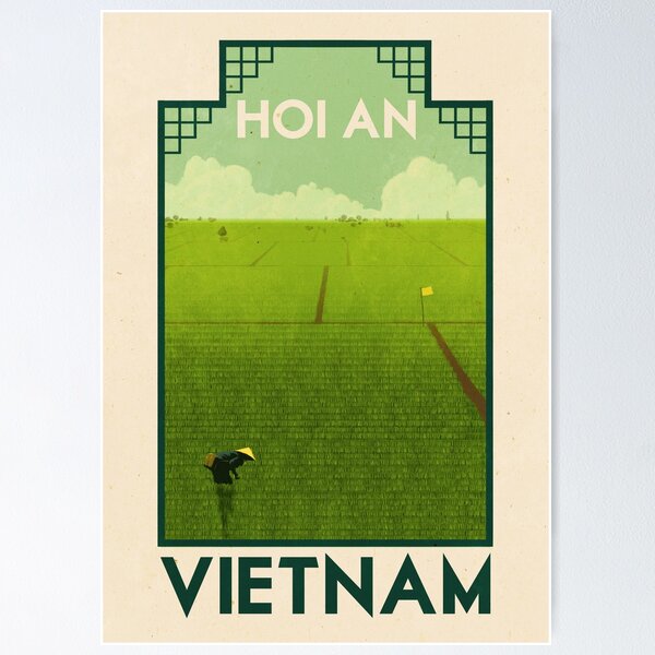 Item preview, Travel Poster - Hoi An Vietnam designed and sold by ruiricardo.