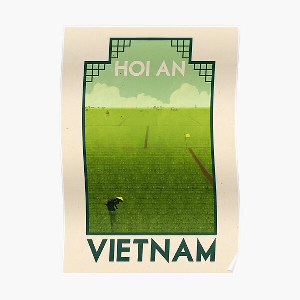 Travel Poster - Hoi An Vietnam Poster