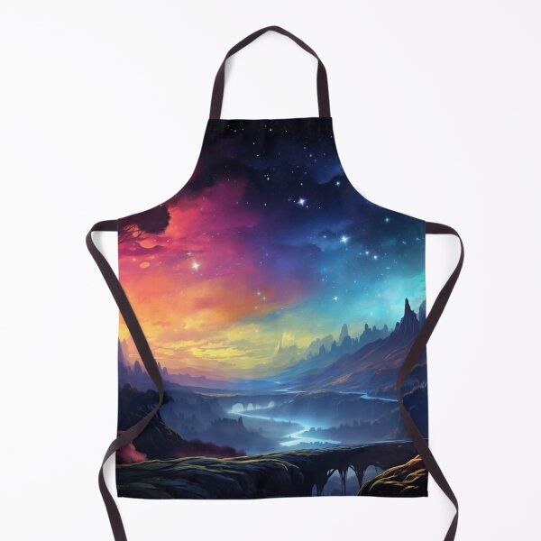 Item preview, Fantasy Landscape - Sunset to Cosmos designed and sold by Fantasy Masterpiece.