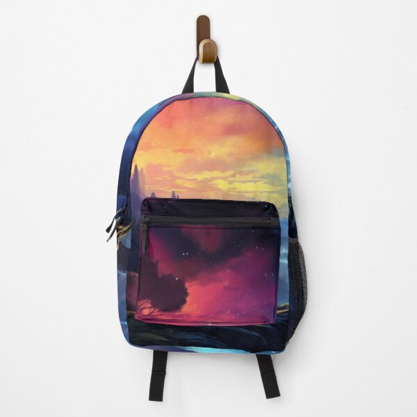 Item preview, Fantasy Landscape - Sunset to Cosmos designed and sold by Fantasy Masterpiece.