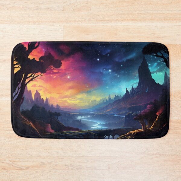 Item preview, Fantasy Landscape - Sunset to Cosmos designed and sold by Fantasy Masterpiece.
