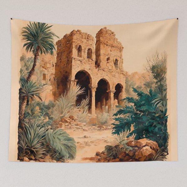 Item preview, An Abandoned Ancient City In Africa designed and sold by LanaGustavsson.