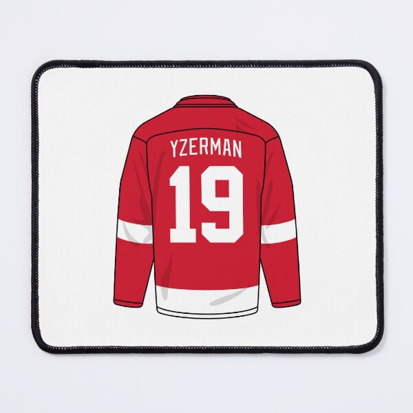 Item preview, Steve Yzerman Detroit jersey designed and sold by Tarroi.