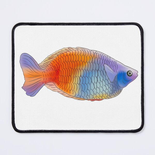 Item preview, Rainbow fish designed and sold by LisaTrincaArt.