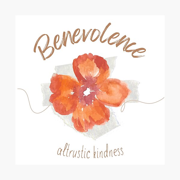 Item preview, Benevolence: Altrustic Kindness | Flower Design designed and sold by FaelynDesigns.