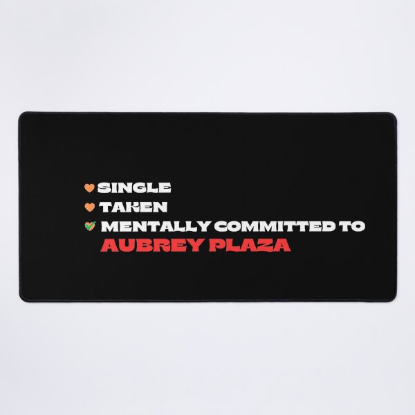 Item preview, Mentally Committed To Aubrey Plaza designed and sold by Itsheartshop.