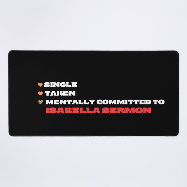 Item preview, Mentally Committed To Isabella Sermon designed and sold by Itsheartshop.
