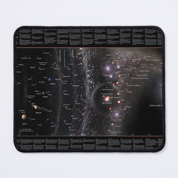 Item preview, *ITALIAN* Log Universe Map plus celestial objects explanations (en italiano!) designed and sold by Pablo Carlos Budassi.