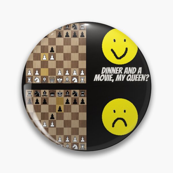 Item preview, Chess Humor - The Queens Gambit designed and sold by Fantasy Masterpiece.