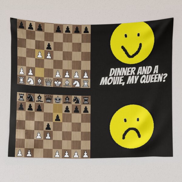 Item preview, Chess Humor - The Queens Gambit designed and sold by Fantasy Masterpiece.