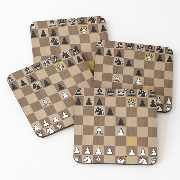 Item preview, Chess Positions - Scholar's Mate designed and sold by Fantasy Masterpiece.