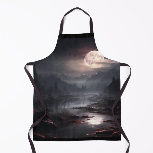 Item preview, Dark Fantasy Landscape - Eerie Nightscape designed and sold by Fantasy Masterpiece.