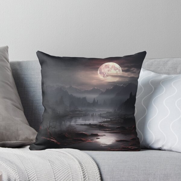 Item preview, Dark Fantasy Landscape - Eerie Nightscape designed and sold by Fantasy Masterpiece.
