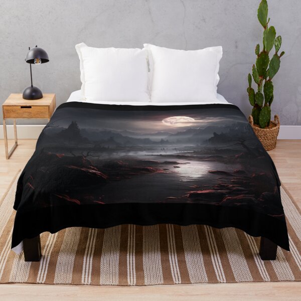 Item preview, Dark Fantasy Landscape - Eerie Nightscape designed and sold by Fantasy Masterpiece.