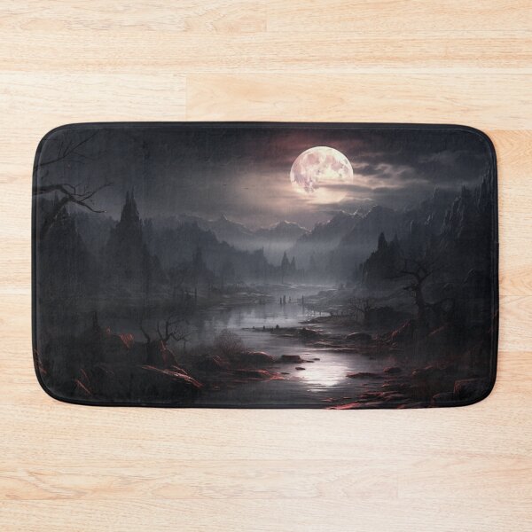 Item preview, Dark Fantasy Landscape - Eerie Nightscape designed and sold by Fantasy Masterpiece.
