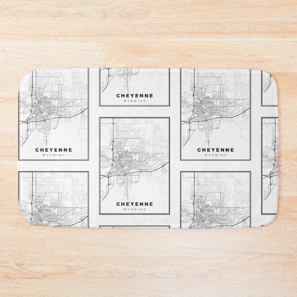 Item preview, Cheyenne Map designed and sold by Tamas Das.