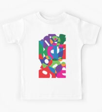 Colorful Typography Kids Tee