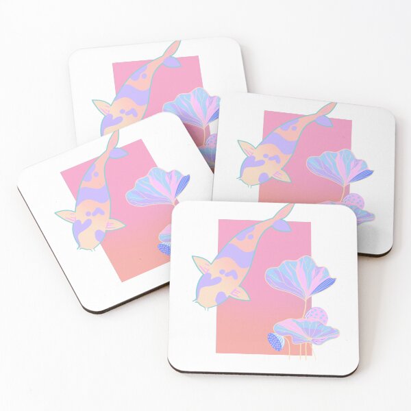 Item preview, Dreamy koi and lotus designed and sold by fionehneh.