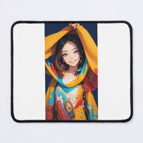 Item preview, Aesthetic Anime Girl Waifu Painting designed and sold by JohnTitor2023.