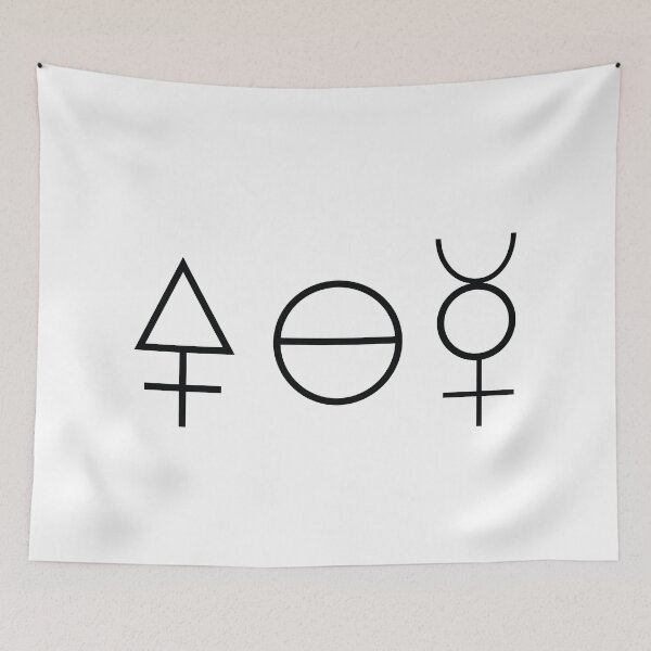 Item preview, Alchemy - Three Principals designed and sold by GeometricLove.