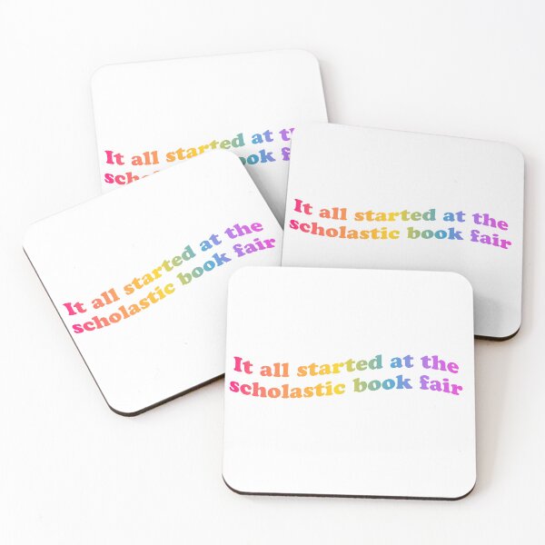 Item preview, It All Started at the Scholastic Book Fair designed and sold by alliegriese.