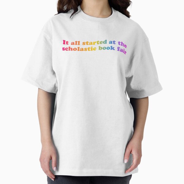 Item preview, It All Started at the Scholastic Book Fair designed and sold by alliegriese.