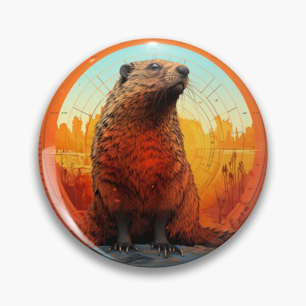 Item preview, groundhogs in spring t-shirts designed and sold by pencil-art98.