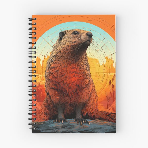 Item preview, groundhogs in spring t-shirts designed and sold by pencil-art98.