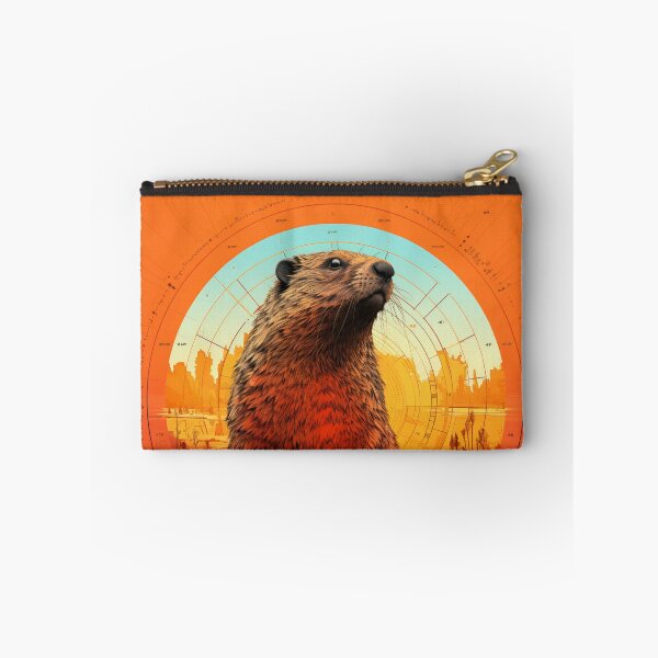 Item preview, groundhogs in spring t-shirts designed and sold by pencil-art98.