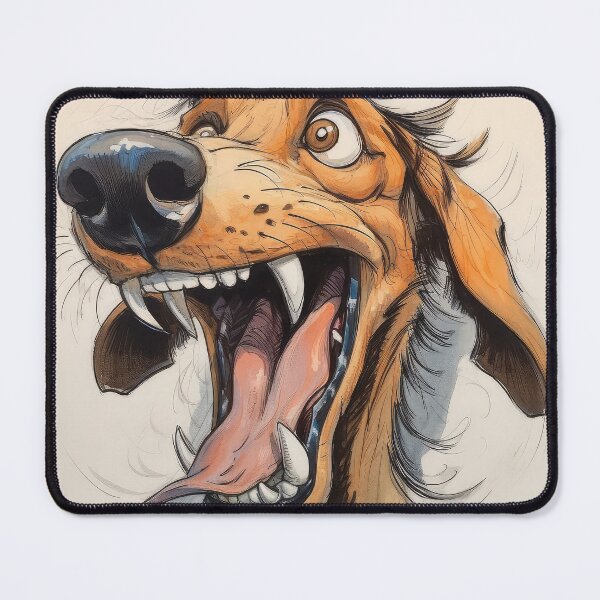 Item preview, dog designed and sold by thewandswant.