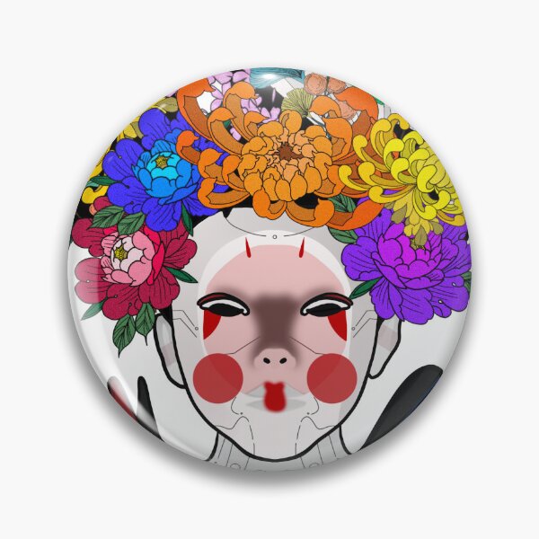 Item preview, Flora headdress for a geisha designed and sold by fionehneh.